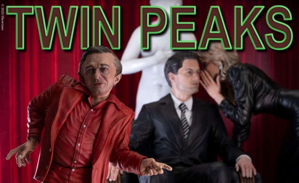 twin peaks statue di Infinite Statue