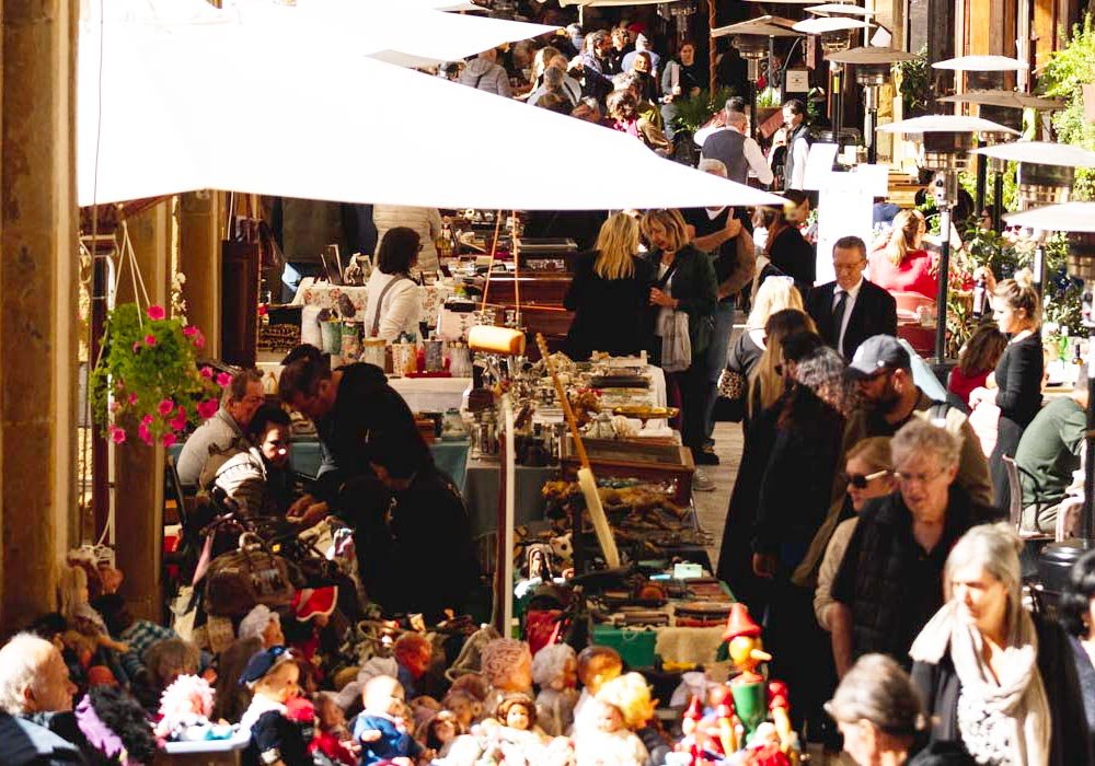Fiera Antiquaria — mercatino a Arezzo (Toscana) - foto 4
