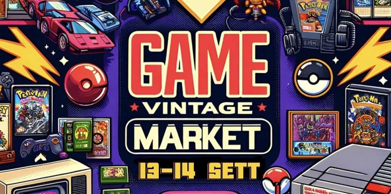 Torna il Game Vintage Market a settembre!
