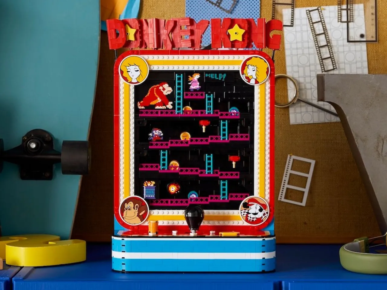 Lego Donkey Kong Arcade la mente nostalgica